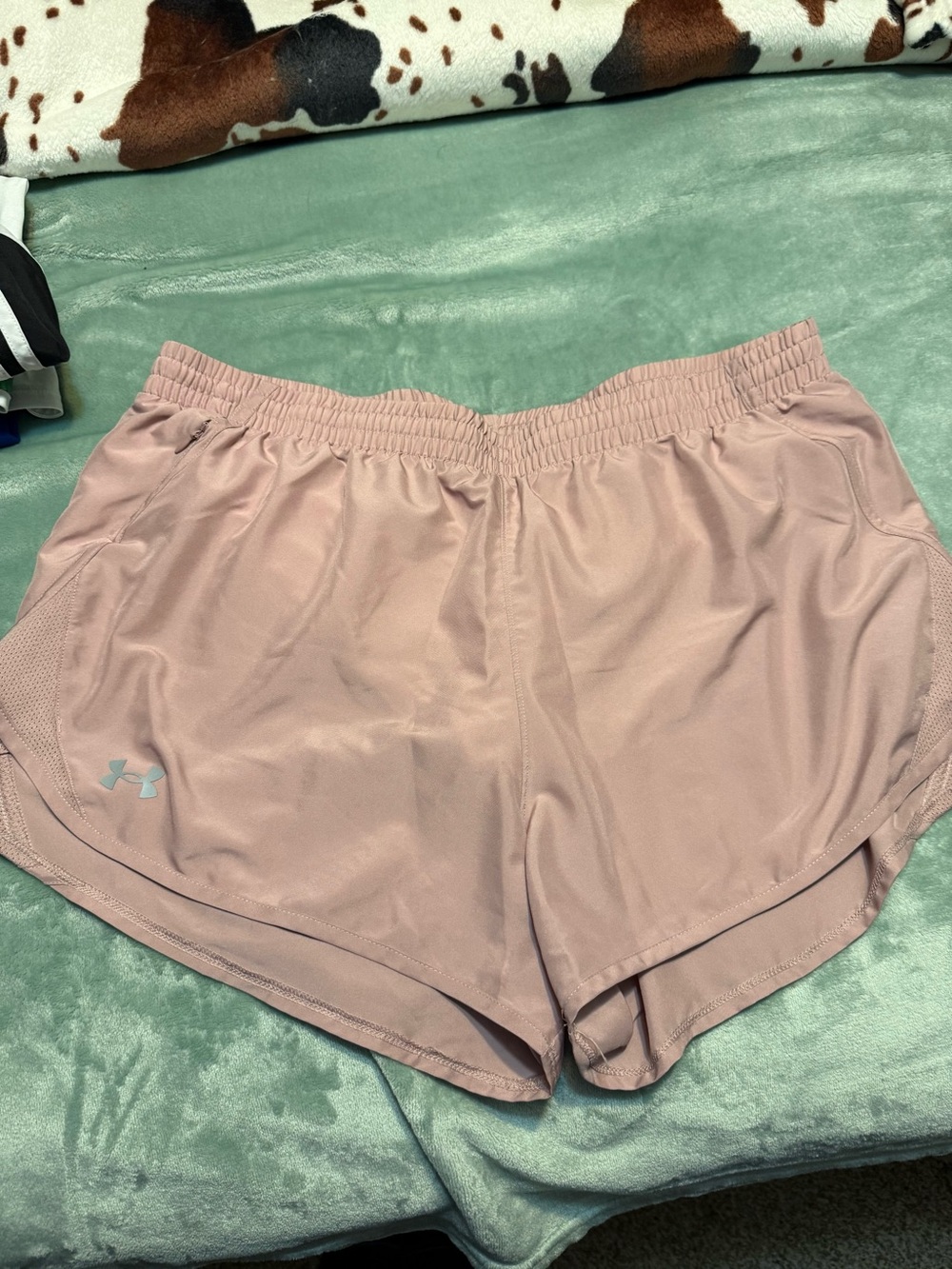 Under Armour Dusty Pink Women's Athletic Shorts